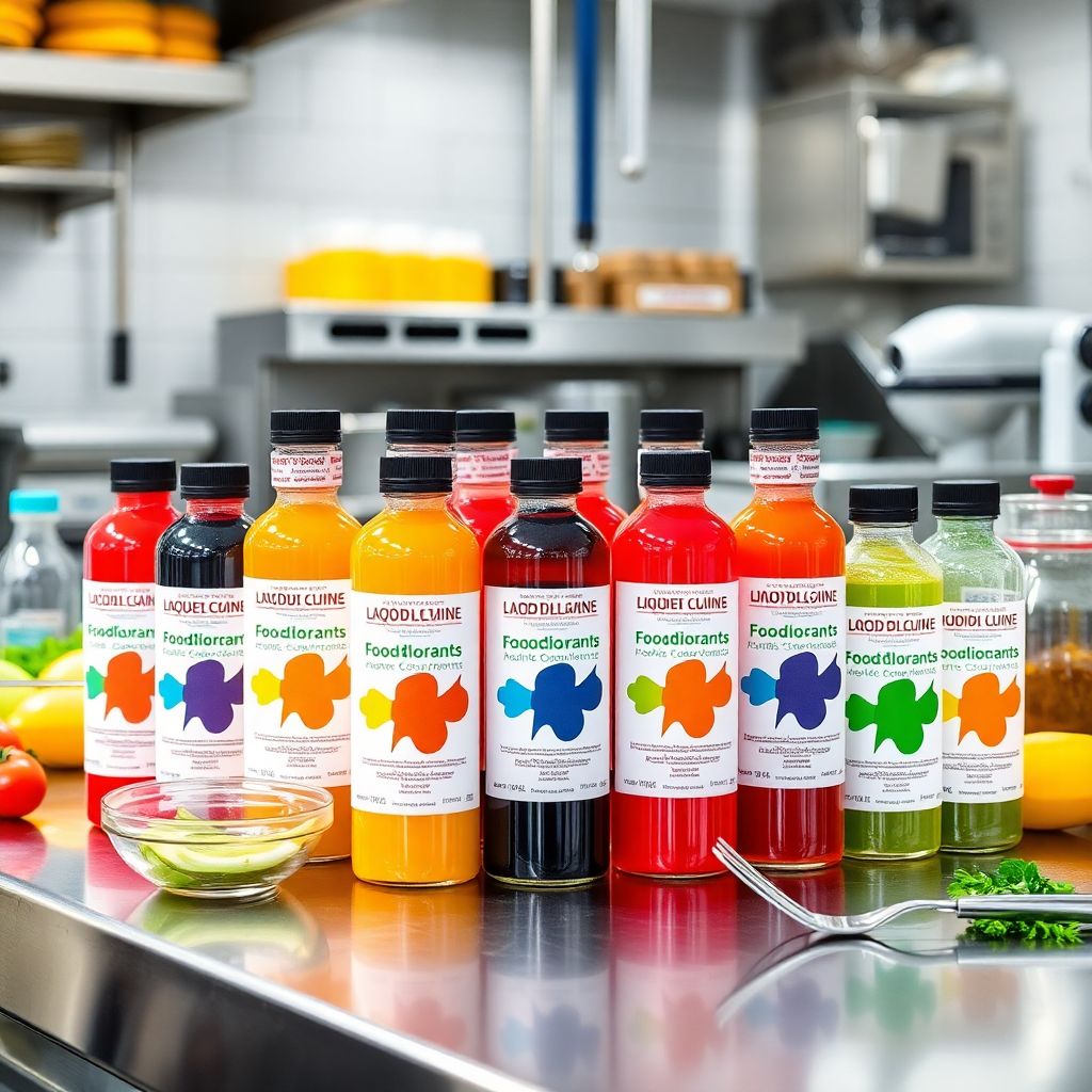 Colorante Alimentario Liquido